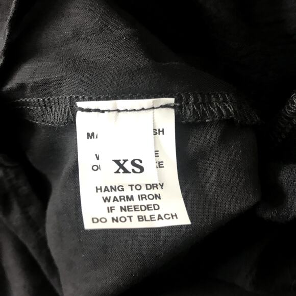 Hackwith Design House Swing Tie black cotton skirt - Picture 9 of 10